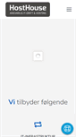 Mobile Screenshot of hosthouse.dk