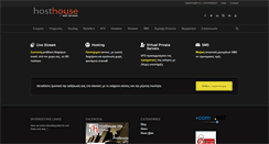 Desktop Screenshot of hosthouse.eu